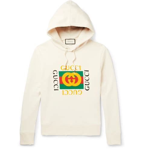 white gucci sweatshirts|gucci trim tan hoodie sweatshirt.